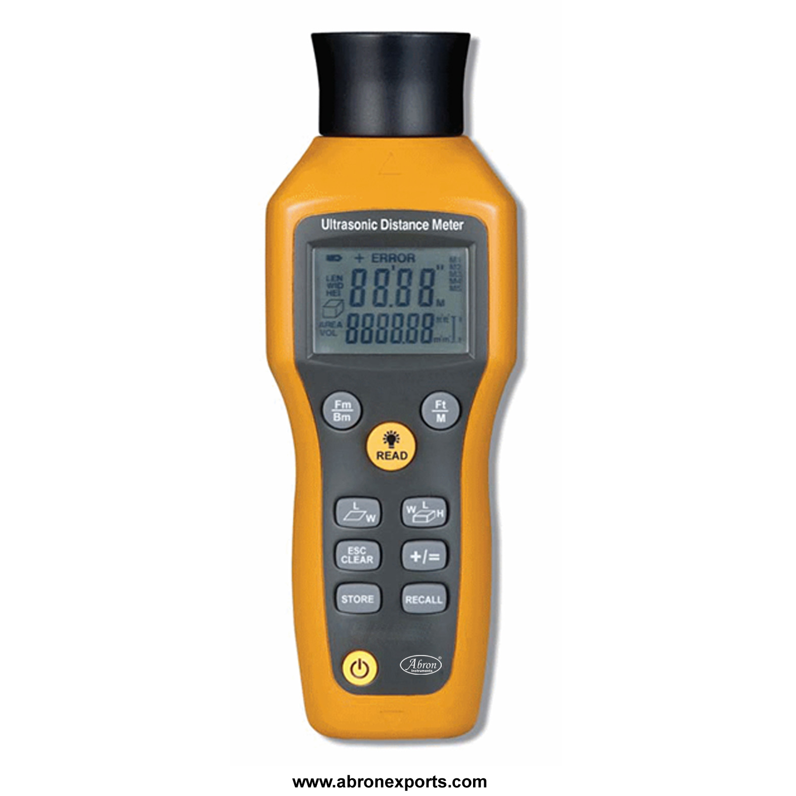 Digital distance meter ultrasonic abron AE-1320D